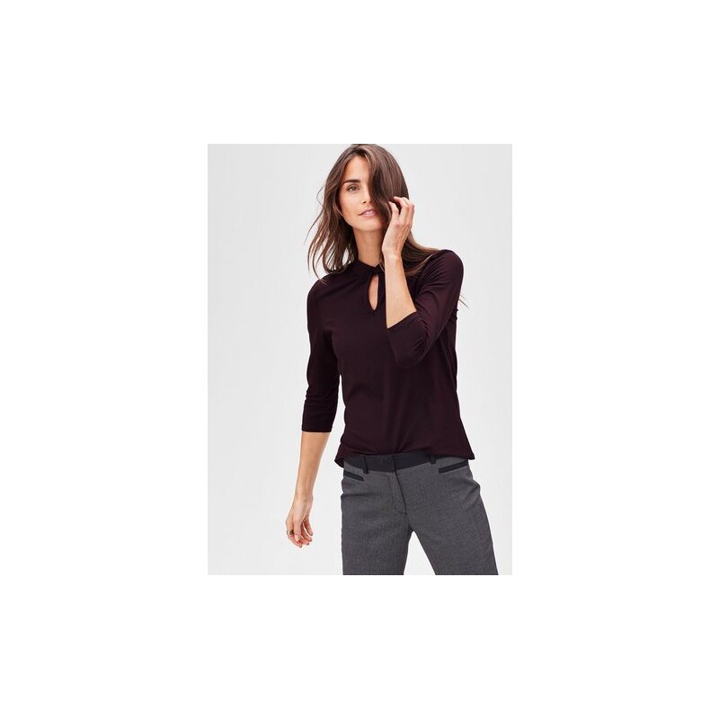Damen BLACK LABEL 3/4-Arm-Shirt aus Viskosestretch S.OLIVER BLACK LABEL rot L (44),L (46),M (40),M (42),S (36)