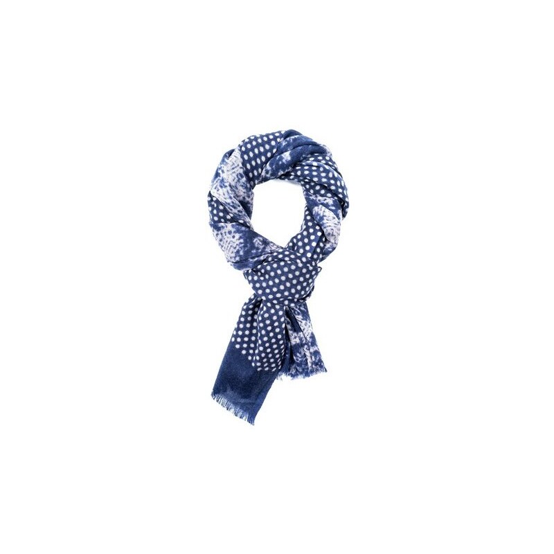Damen LERROS Schal mit All-Over-Print LERROS blau