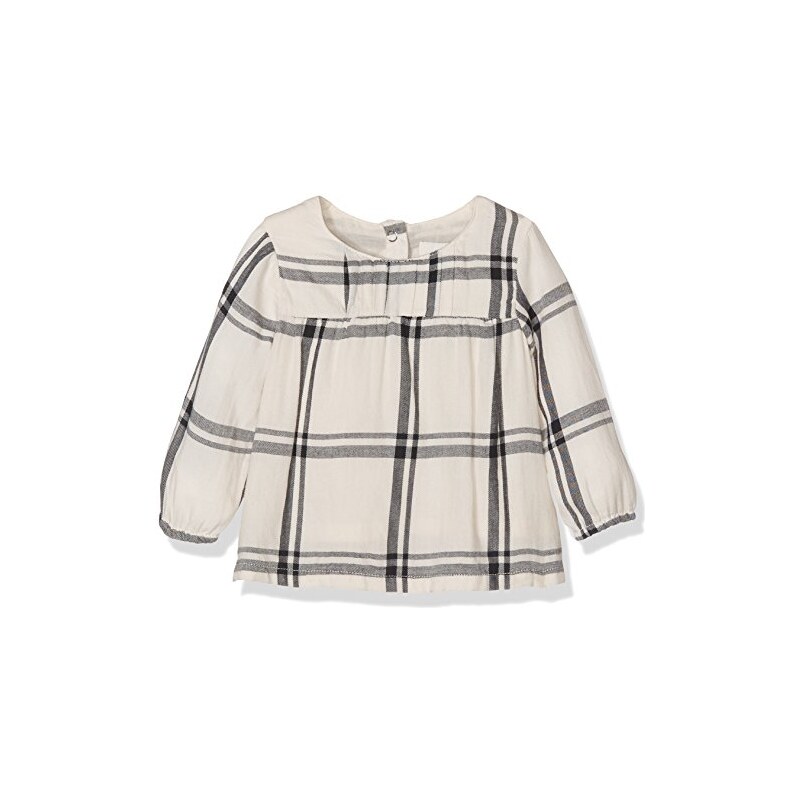 TOM TAILOR Kids Baby-Mädchen Bluse Checked Blouse with Pleats