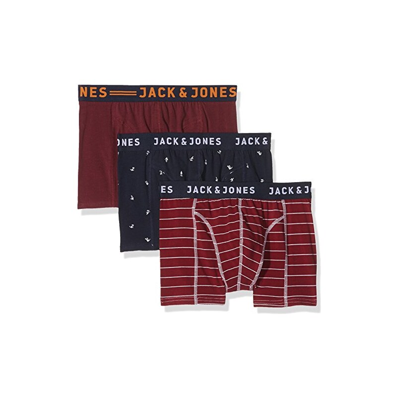 JACK & JONES Herren Boxershorts Jacexter Trunks 3 Pack