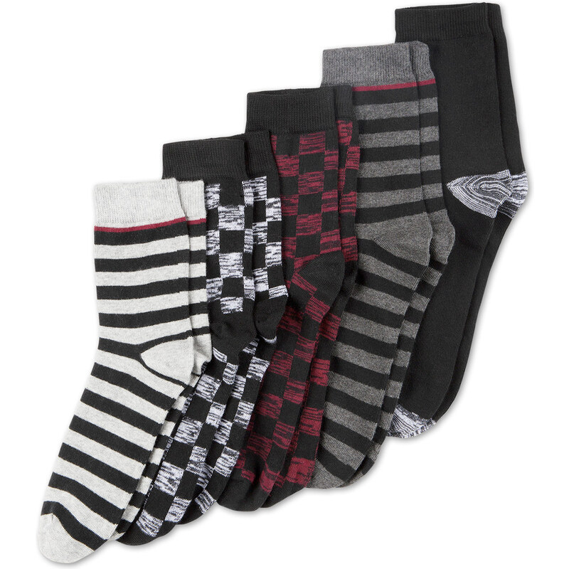 C&A 5 Paar Socken in Grau