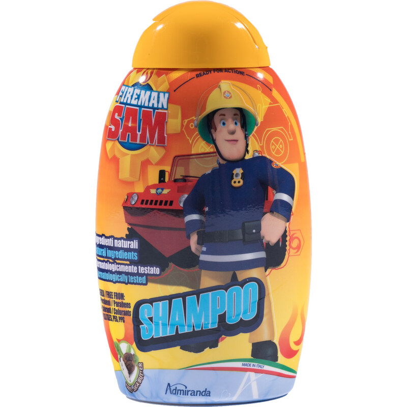 Feuerwehrmann Sam Shampoo gelb in Größe UNI für Jungen aus 95% natürliche