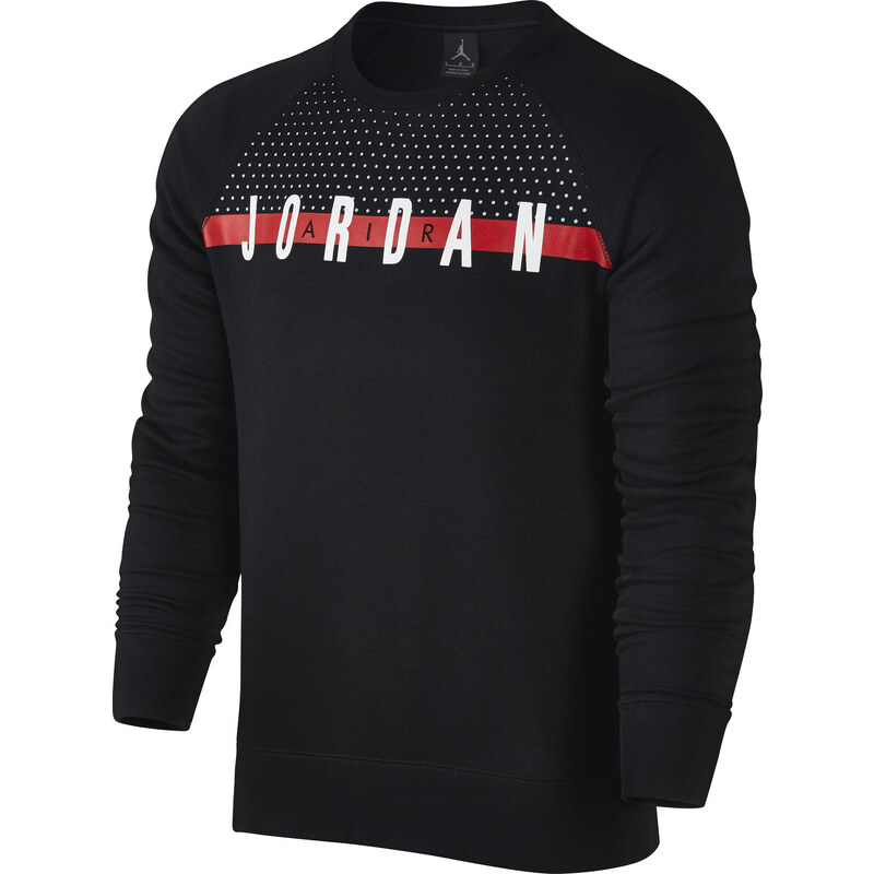 Jordan Seasonal Graphic Crew Sweater black/white