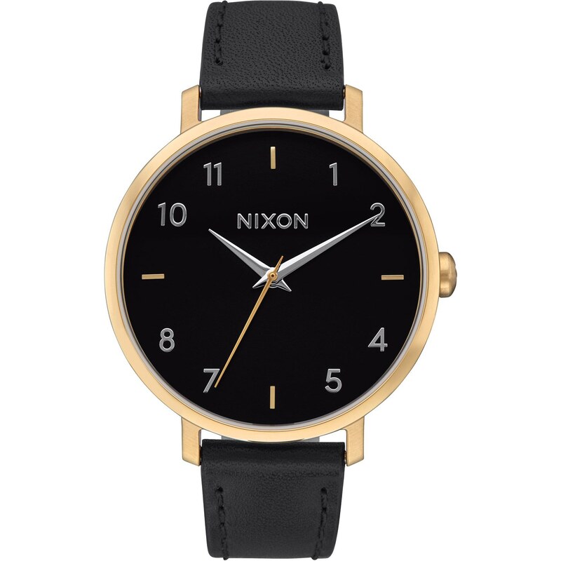 Nixon Damenuhr Arrow Leather Gold/Black A1091 513