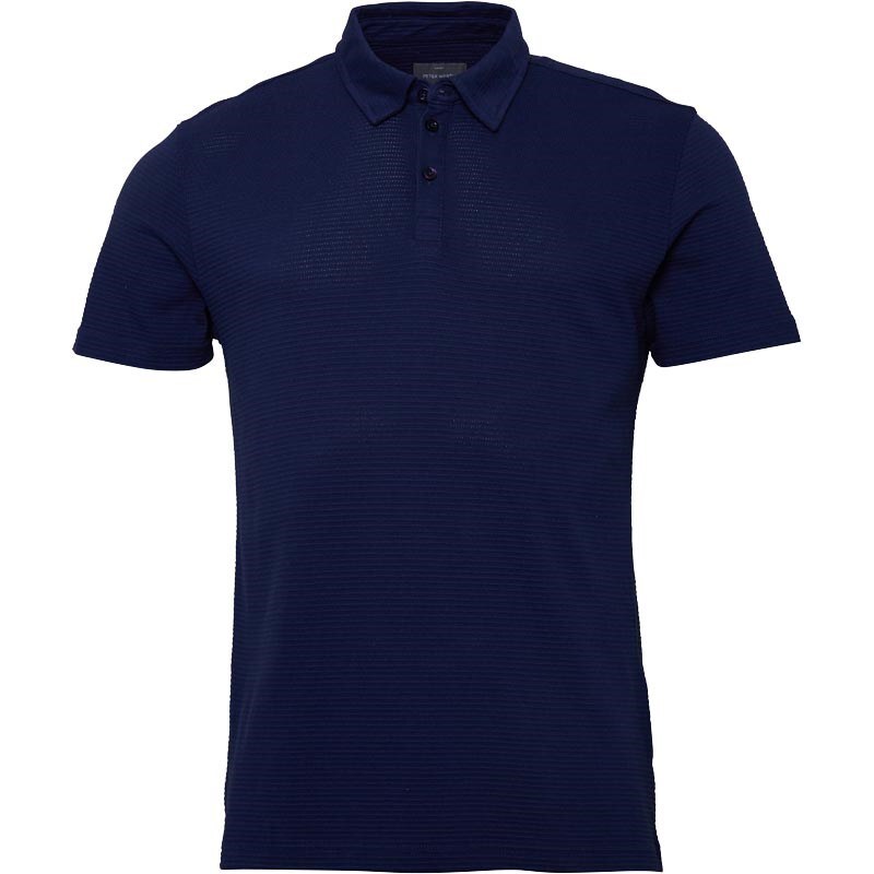 Peter Werth Mens Lombard Polo French Navy