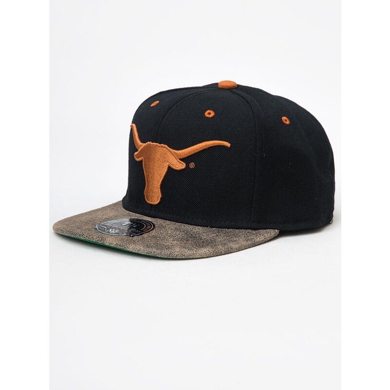 Mitchell & Ness Texas Longhorns NCAA History High Crown Fitted Black