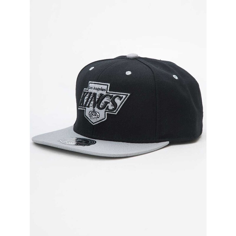 Mitchell & Ness Los Angeles Kings NHL Basic Tone High Crown Fitted Black
