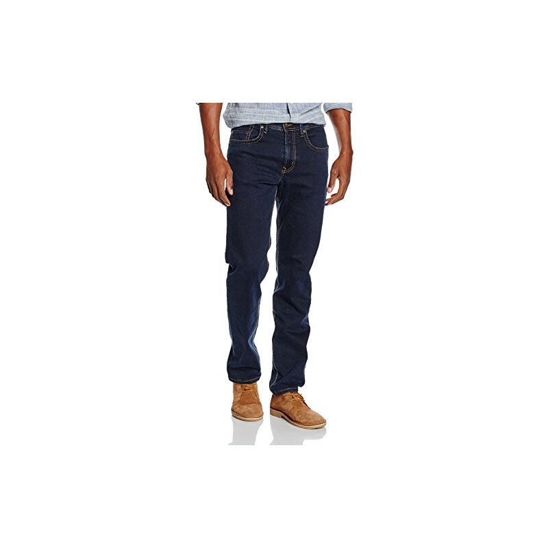 MAC Herren Straight Jeans Ben Alpha Denim/New Basic Denim