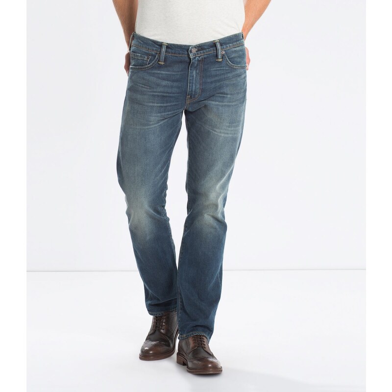 Levi's 504 - Jeans mit geradem Schnitt - ausgewaschenes blau