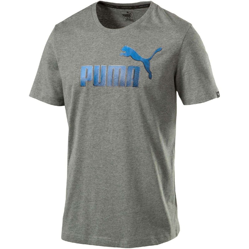 Puma Hero Logo Tee - T-Shirt - grau