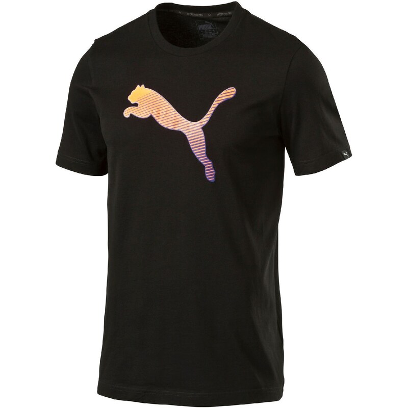 Puma Hero Logo Tee - T-Shirt - schwarz