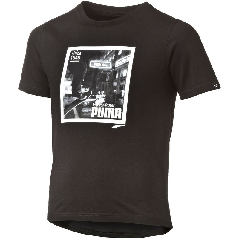 Puma Street skater - T-Shirt - schwarz