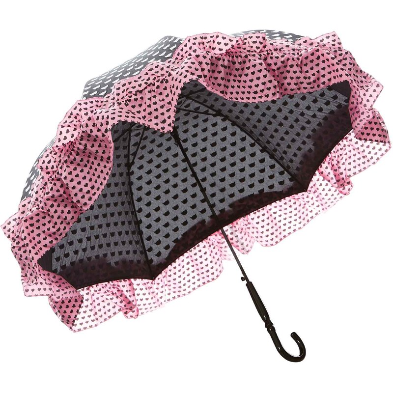 Lollipops Regenschirm - schwarz