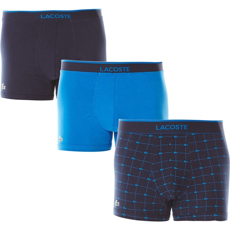 Lacoste Underwear 3 Boxershorts - blau