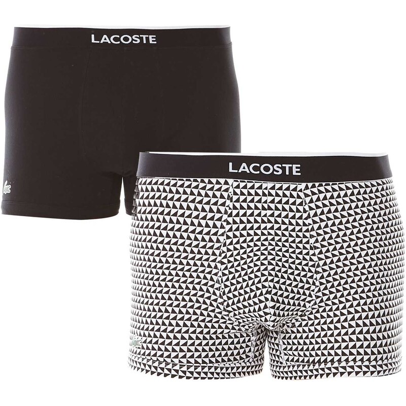 Lacoste Underwear 2-er Set Boxershorts - schwarz