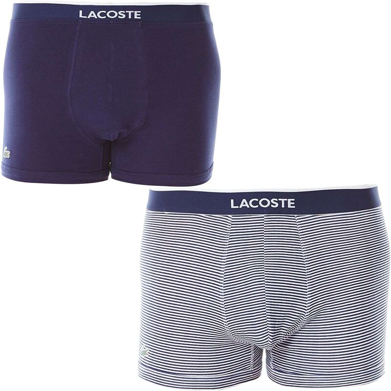Lacoste Underwear 2-er Set Boxershorts - blau