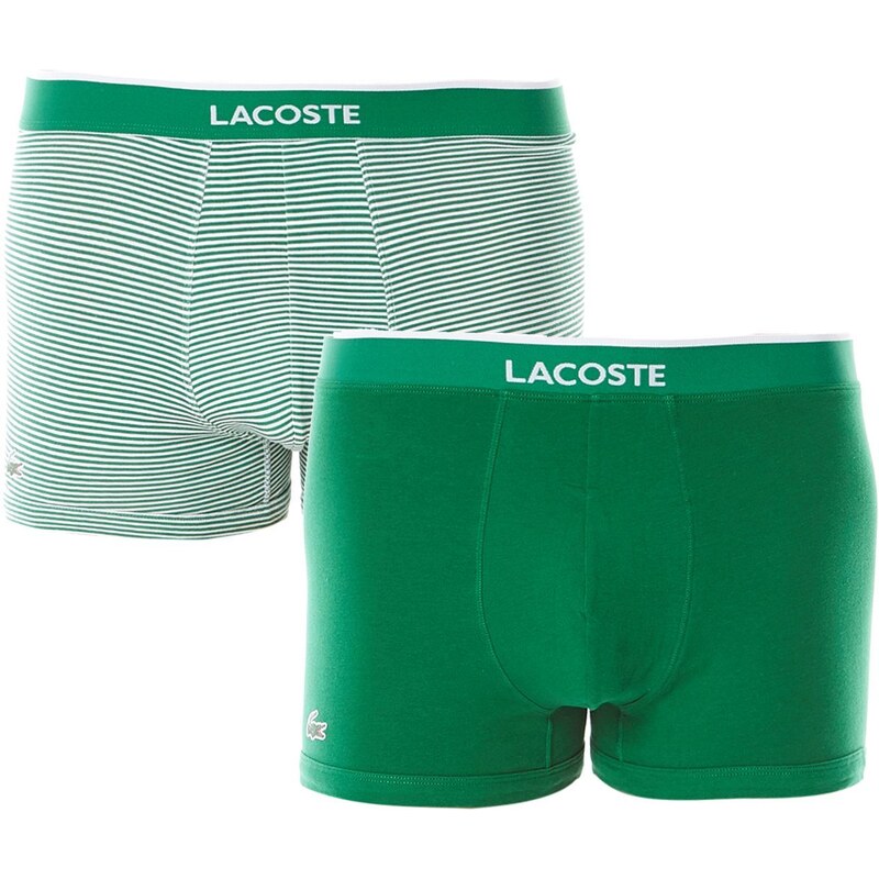 Lacoste Underwear 2-er Set Boxershorts - grün