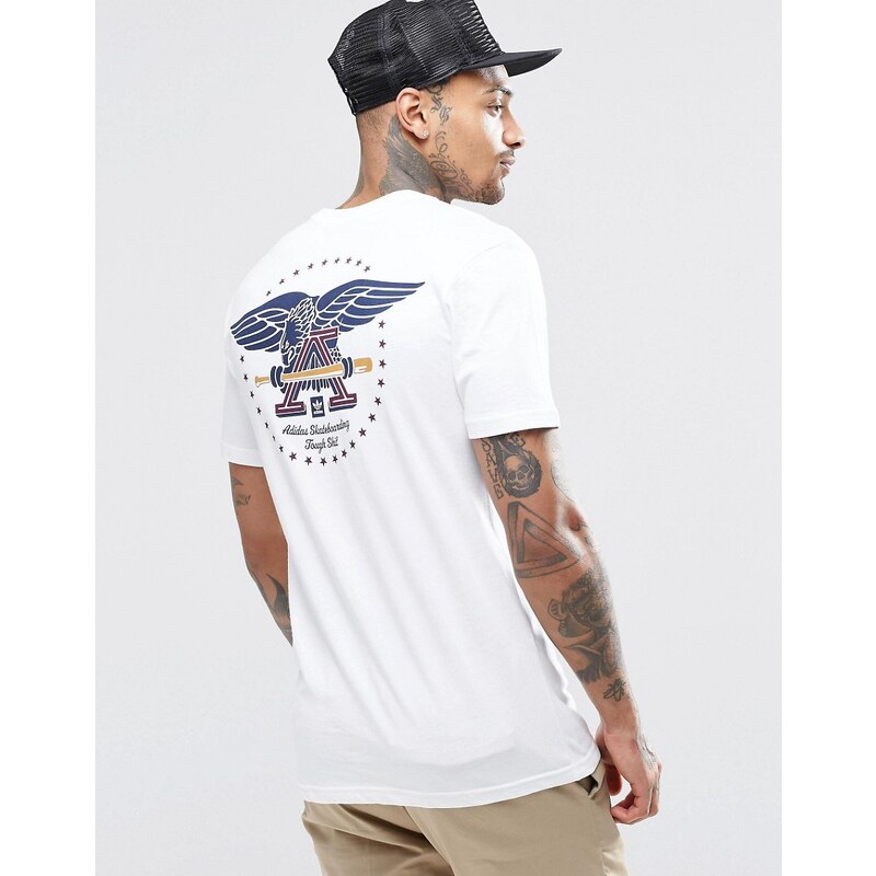 adidas Originals - Tough Sht - T-Shirt, AY8865 - Weiß