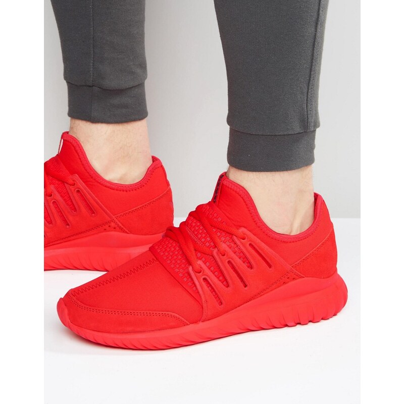 adidas Originals - Tubular Radial - Sneaker in Rot, S80116 - Rot