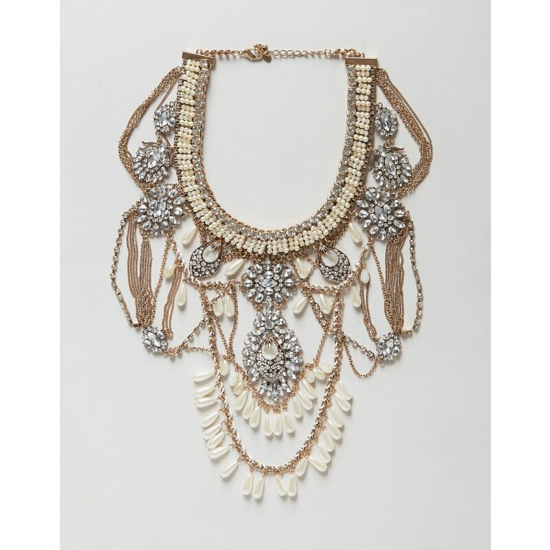 ALDO - Mehrreihige Halskette - Gold