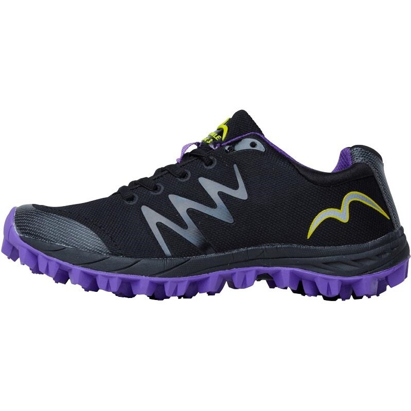 More Mile Womens Cheviot 3 Trail Running Shoe Black/Purple