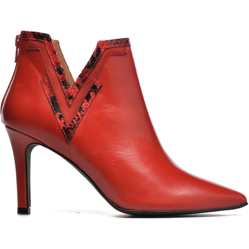 SALE - 40% - Made by SARENZA - Glamatomic #3 - Stiefeletten & Boots für Damen / rot