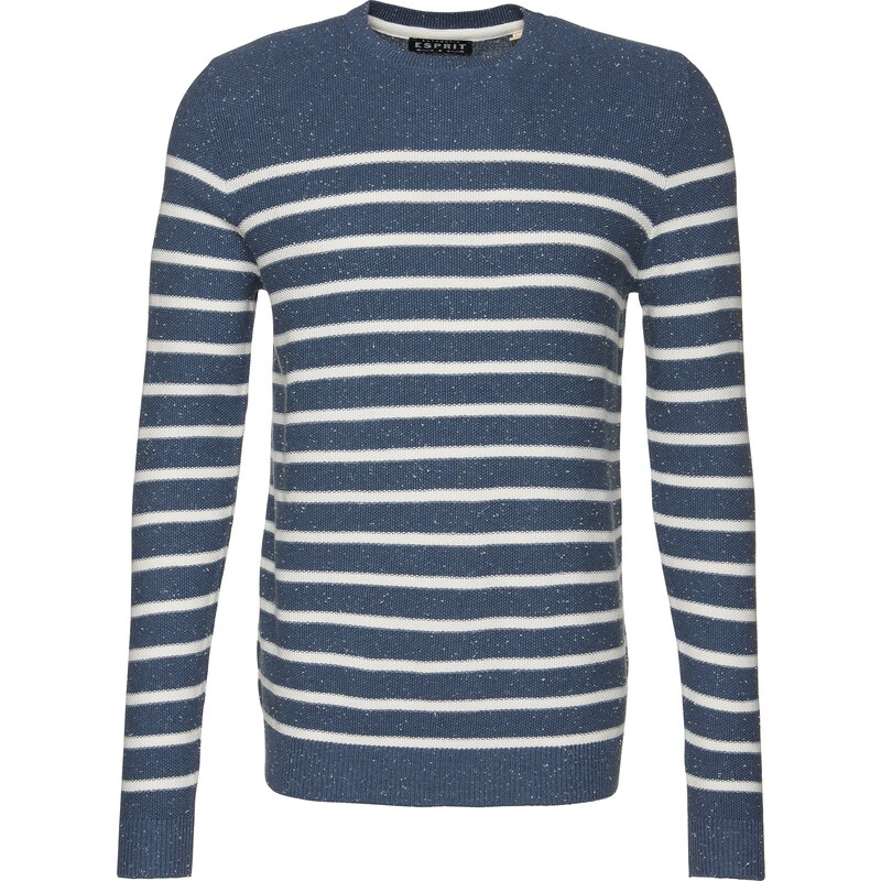 ESPRIT Pullover cneck stripe Sweaters long sleeve