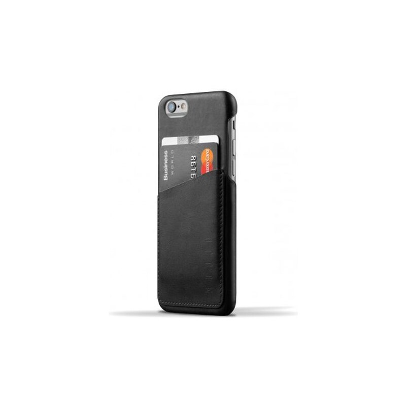 MUJJO Leather Wallet Case for iPhone 6(s) - Black