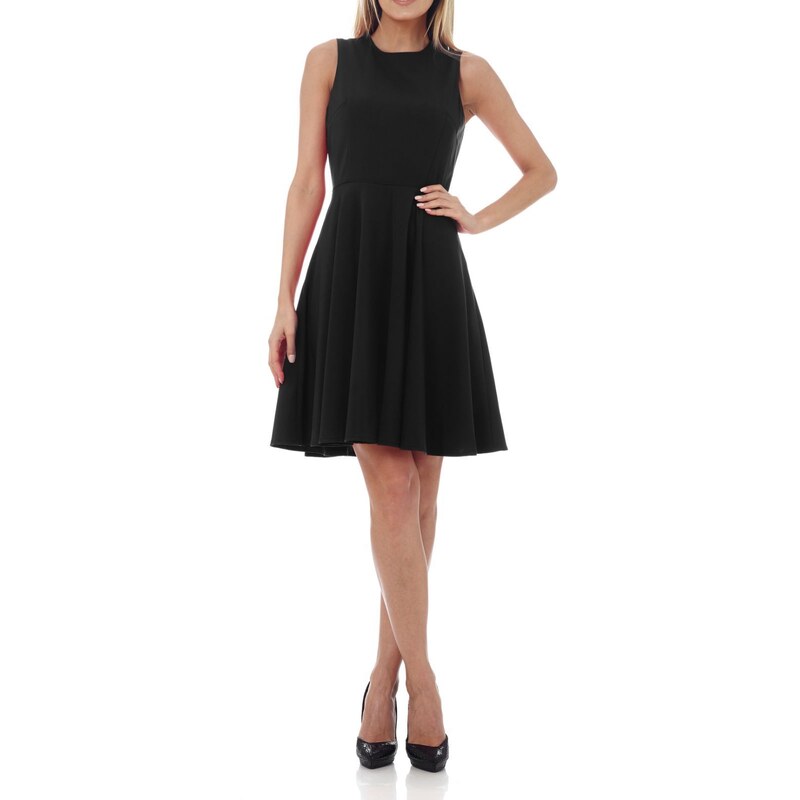 Maya Zanotti Kleid mit Cocktailschnitt - schwarz