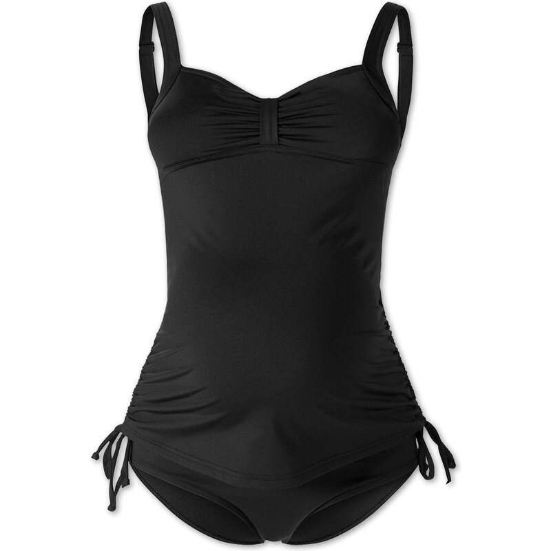 C&A Umstands-Tankini in Schwarz