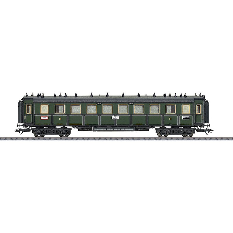 Märklin Personenwagen, Spur H0, Schnellzug 3. Kl., Königl. Bay. Staatsbahn, Wechselstrom 41359