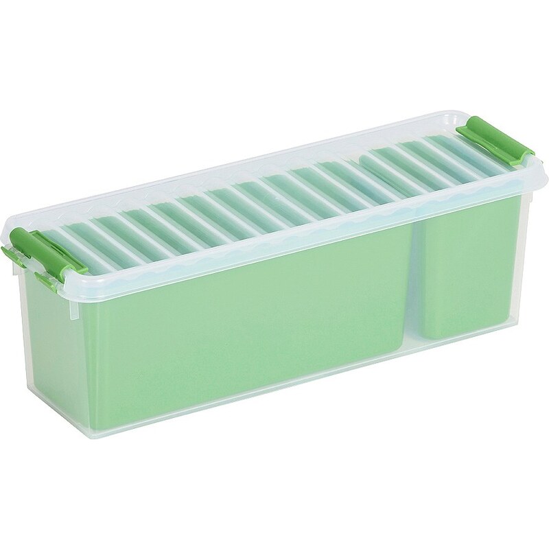 Sunware Aufbewahrungsbox »Mix Box 1,3 Liter + 2 Fächer«, 4er-Set