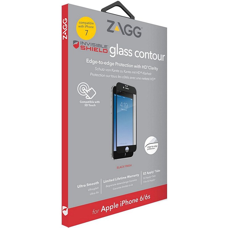 invisibleSHIELD Folie »Contour Glass für Apple iPhone 7«