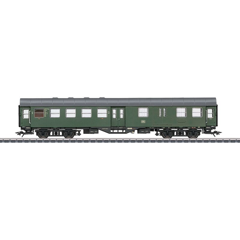 Märklin Personenwagen, Spur H0,»Umbauwagen 2. Klasse mit Gepäckr. BD4yge,DB, Wechselstrom 41330«