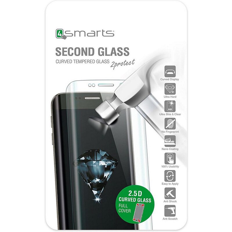 4Smarts Folie »econd Glass Curved 2.5D für Samsung Galaxy S7«
