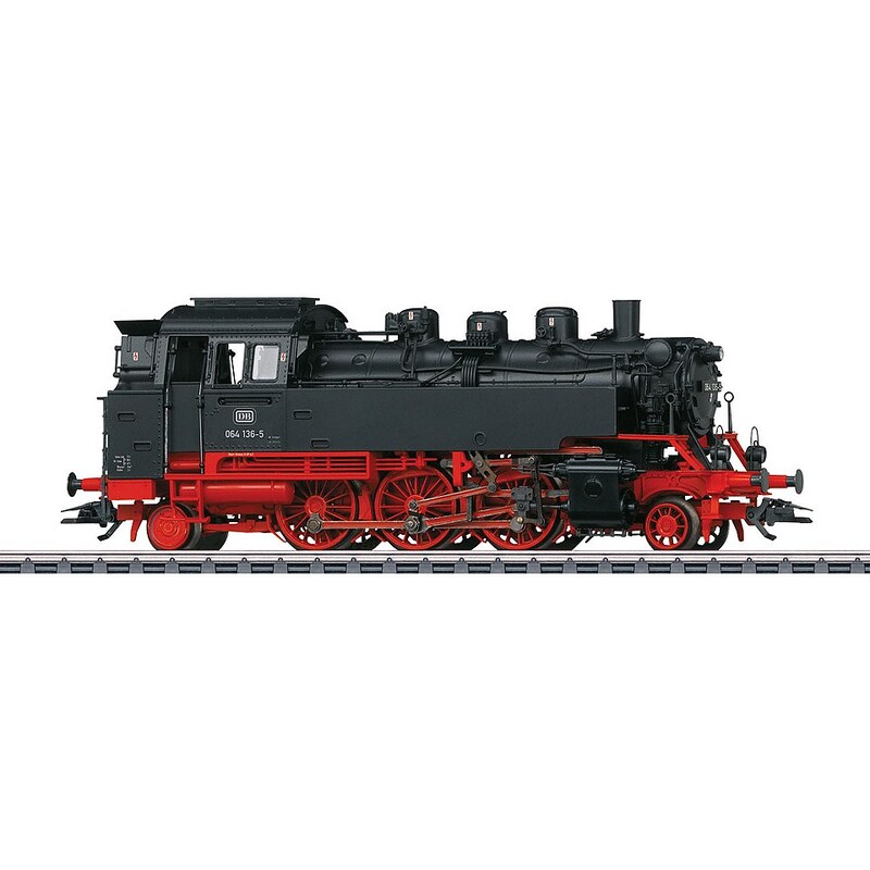 Märklin Dampflokomotive mit Sound, Spur H0, »Tenderlokomotive BR 064, Wechselstrom - 439437«