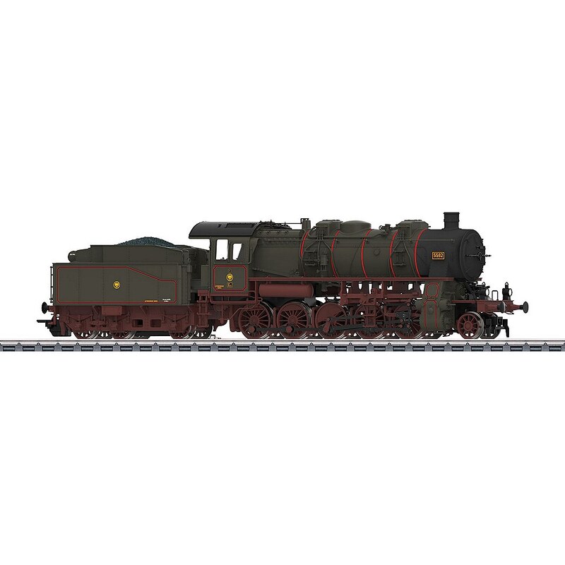 Märklin Dampflok mit Sound, Spur H0, »Güterzug Dampflok, Borsig Edition, G 12, 37588