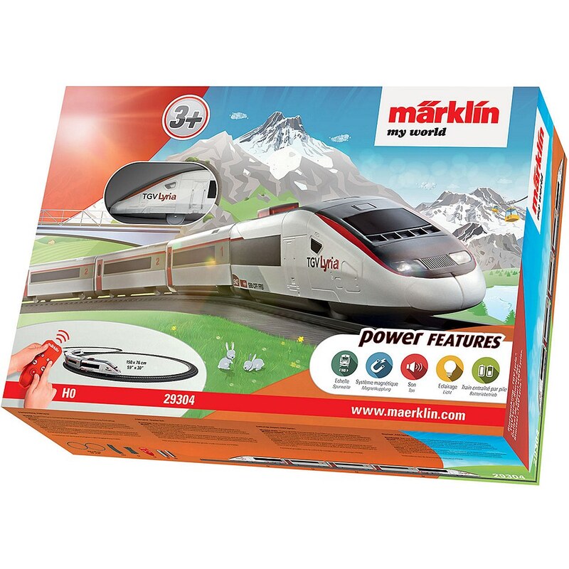 Märklin Mit Licht- und Soundeffekten, »Märklin my world, TGV Lyria - 29304«