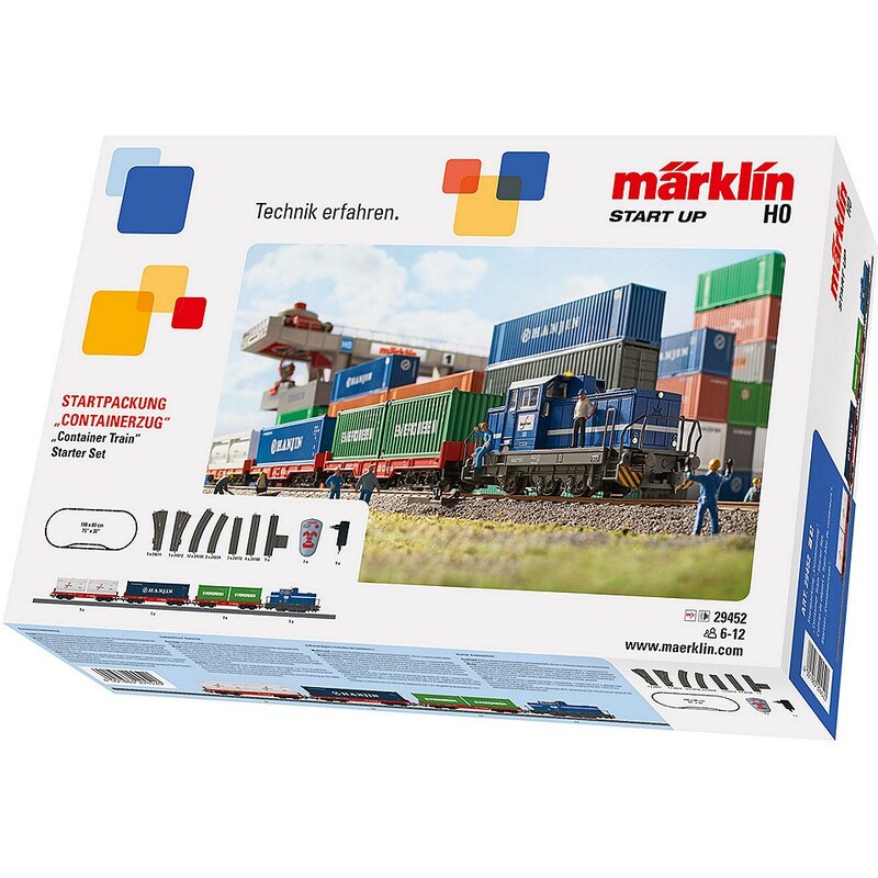 Märklin Digitalset, Spur H0, »Märklin Start up, Containerzug, Wechselstrom - 29452«