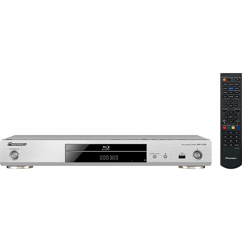 Pioneer BDP-X300 Blu-ray-Player, Hi-Res, 3D-fähig, 1080p (Full HD), WLAN