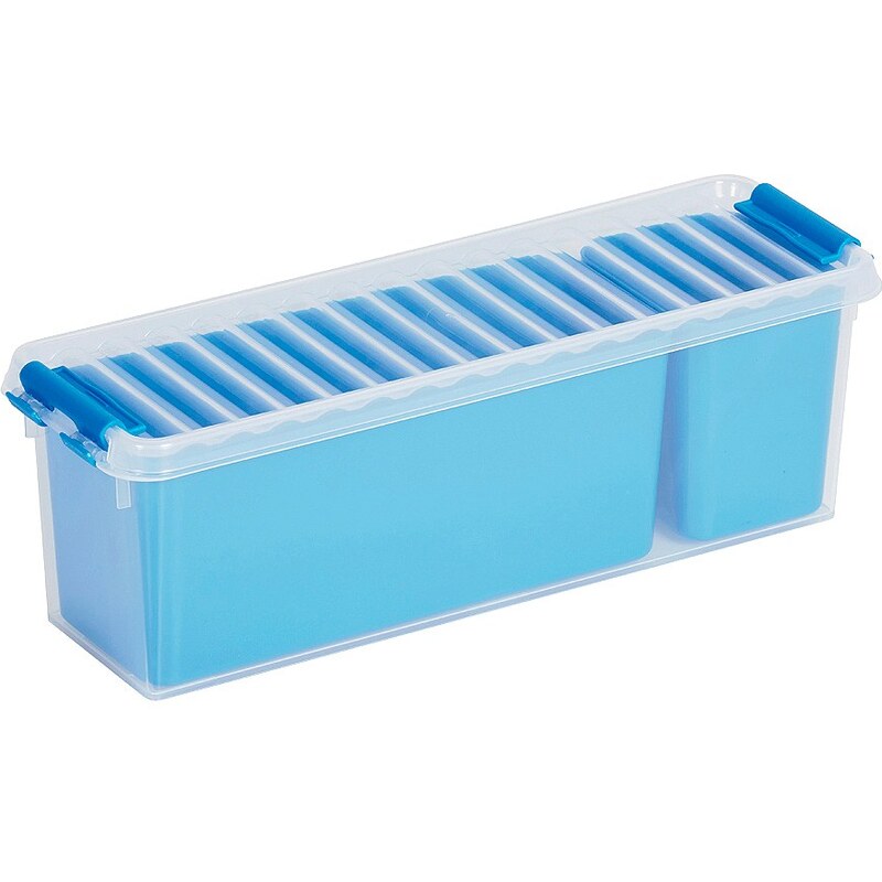 Sunware Aufbewahrungsbox »Mix Box 1,3 Liter + 2 Fächer«, 4er-Set