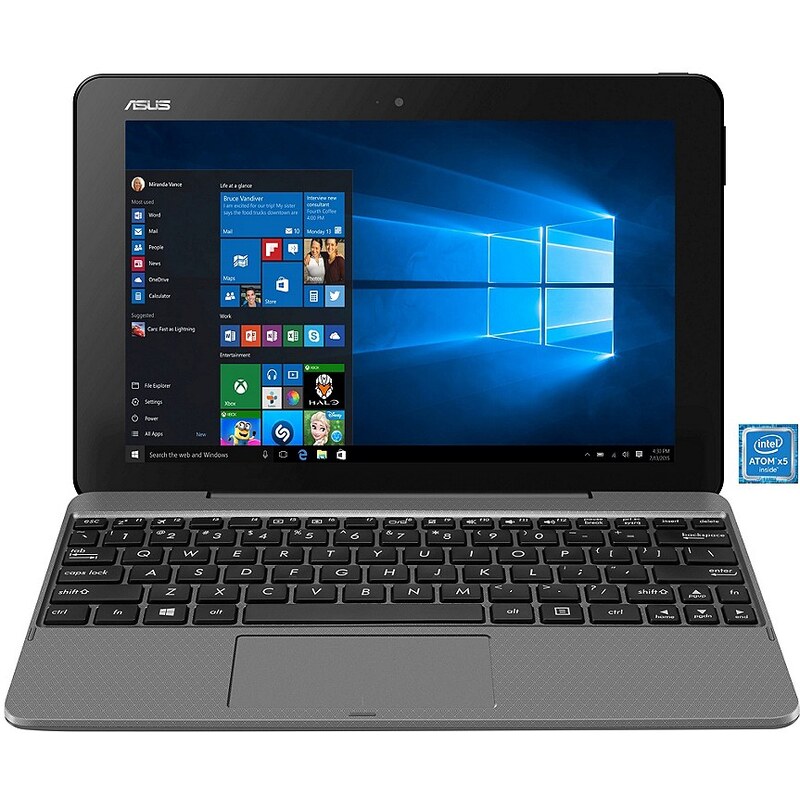 ASUS T101HA-GR004T Notebook »Intel Atom x5-Z8350, 25,7cm (10,1?), 64GB HDD, 2GB«