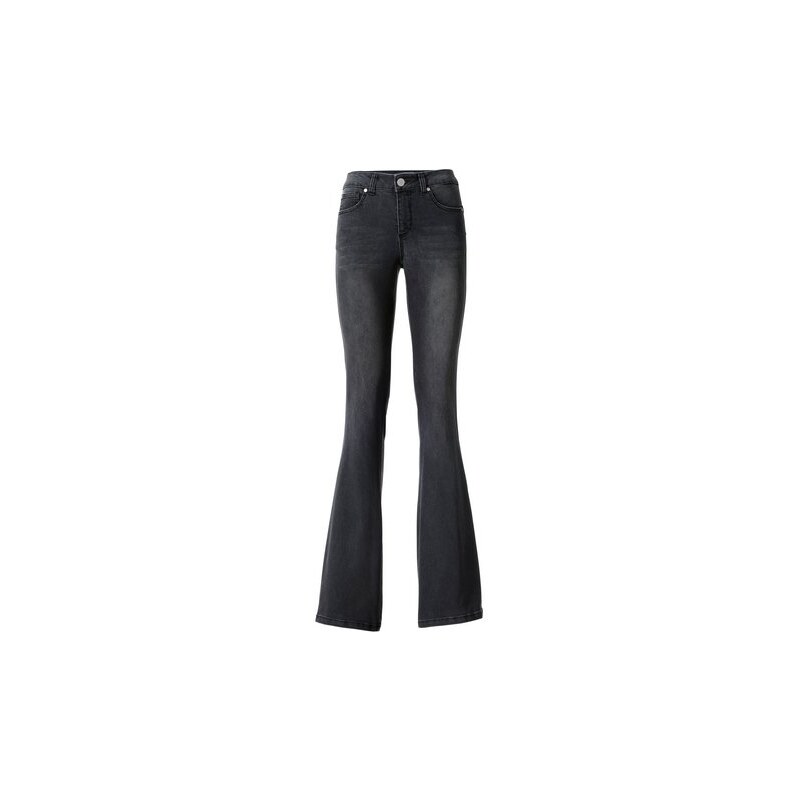 Damen Flared-Jeans PATRIZIA DINI schwarz 18,21,22,23,24,25,26