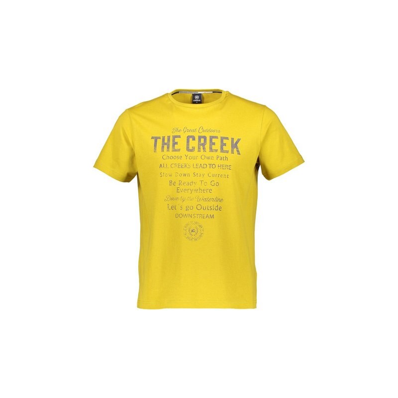 LERROS LERROS T-Shirt mit Rundhals gelb L,M,XL,XXL,XXXL