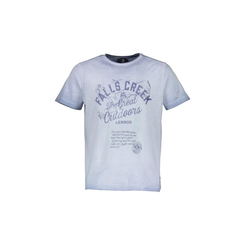 LERROS LERROS T-Shirt mit Print blau L,M,XL,XXL