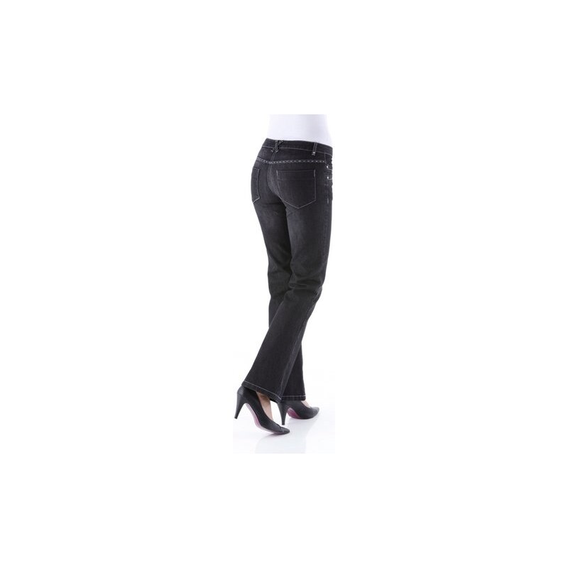 Damen Bootcut-Jeans Chris Cheer schwarz 17,18,19,20,21,22,23