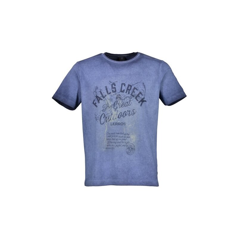 LERROS T-Shirt mit Print LERROS blau L,M,XXL