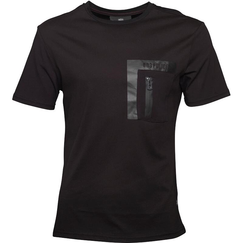 883 Police Mens Vedder T-Shirt Black