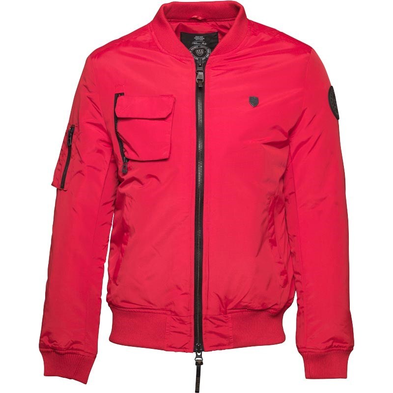 883 Police Mens Moscot Jacket Red