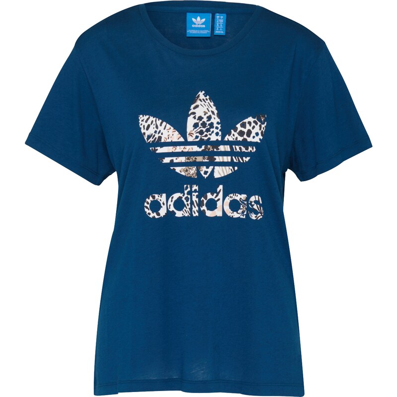 ADIDAS ORIGINALS T Shirt mit Logo Print